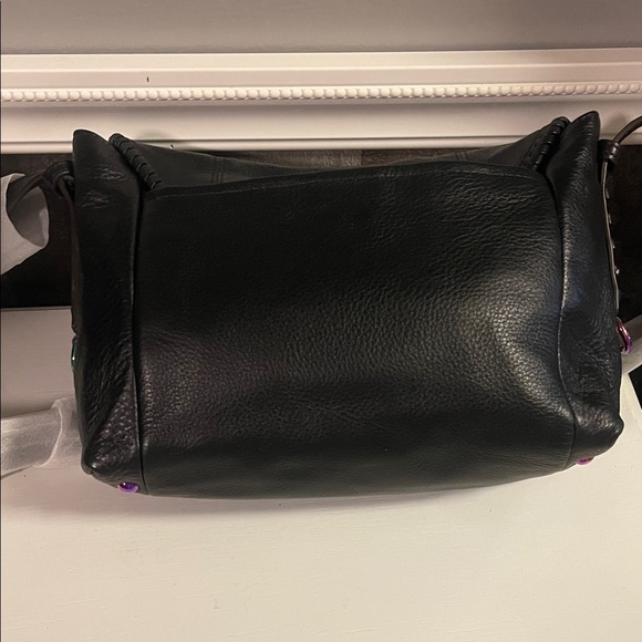 Aimee Kestenberg Black Leather Shoulder Bag - Picture 5 of 15